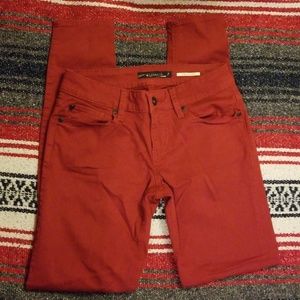 Red Love Sick Skinny Jeans